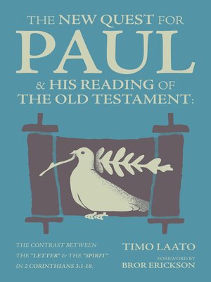 cover image of The New Quest for Paul and His Reading of the Old Testament